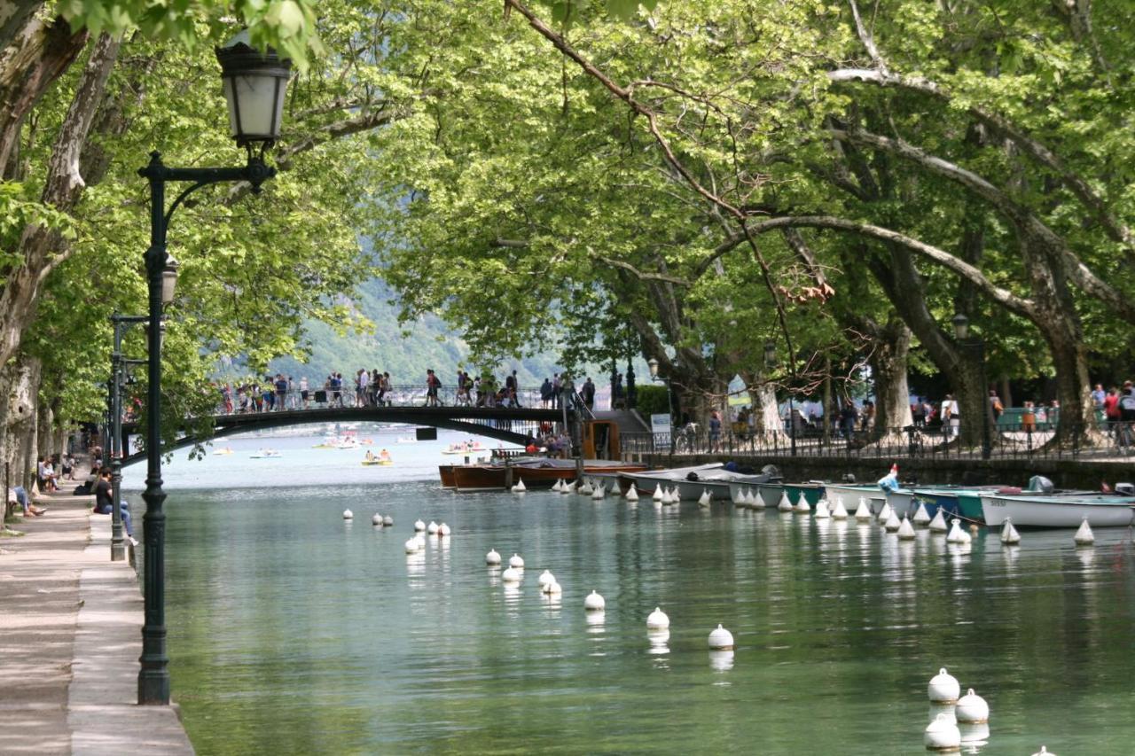 Le Grand Large - Apartment Parking & Balcony By The Lake Modern Bright Annecy Eksteriør bilde